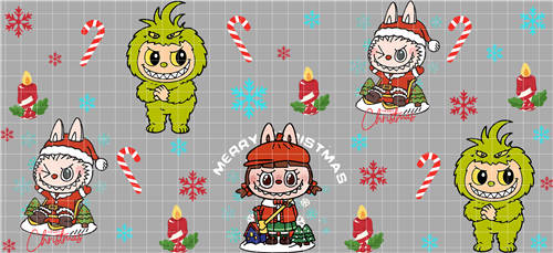 16oz Christmas-S 1271
